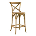 Modway Gear Counter Stool - Natural-Modern Farmhouse Counter Stool