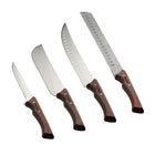 Tramontina Churrasco Grilling Knife Set with Hardwood Handles - High-Carbon Stainless Steel - Serrated Edge - 4 Piece Set-6