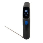 Razor Digital Infrared Thermometer-Digital infrared thermometer with laser detects griddle surface temperature and holds temperature reading