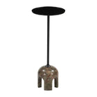 Zuo Kask Side Table - Multicolor-Painted Iron round shape tabletop