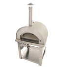 Kucht Venice Outdoor Wood‑Fired Pizza Oven - Stainless Steel-Built In Temperature Gauge