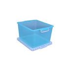 Really Useful Box Storage Box - 31L - Aqua-Dimensions: 12 "D x 18"L x 14"W