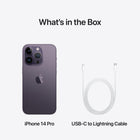 Apple iPhone 14 Pro 6.1" Super Retina XDR - 1 TB - Deep Purple - Bell and Virgin Plus-iOS 16 offers even more ways to personalize, communicate and share
