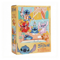 Danawares Disney Stitch 3 Puzzle Set - 24 Pieces-Includes 3 colourful puzzles: Each puzzle features Stitch characters kids love