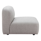 Zuo Biak Middle Chair - Grey-3 year limited warranty