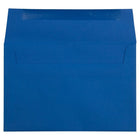 JAM Paper A9 Invitation Envelopes, 5.75 x 8.75, Presidential Blue, 250 Pack (563916910H)-Blank interior for personalized message
