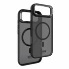 Blu Element Chromatic Kick Compatible with MagSafe Case for iPhone 17 Air - Black-Extra camera protection with fold-out Kickstand for landscape viewing