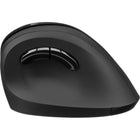 Kensington Pro Fit Ergo Vertical Wireless Mouse - Black-An extended lip for the little finger provides complete support for smoother, larger muscle group movement