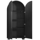 Modway Bellamy Tall Arched Storage Cabinet - Black-7