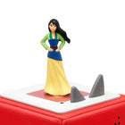 tonies Disney Mulan Audio Play Figurine - French-It’s simple: pick a Tonie, put it on top of the Toniebox, and squeeze an ear for stories, songs & more!