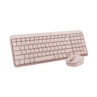 Logitech MK250 Compact Wireless Mouse & Keyboard - Rose-Connect in seconds: Fast, easy Bluetooth wireless technology- pair and play this Logitech Wireless Keyboard and Mouse Combo without the need for a dongle or USB port