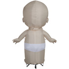 GEMMY Airblown Inflatable Halloween Animated Head Turning Zombie Doll - 72" x 57"-Includes stakes and tethers
