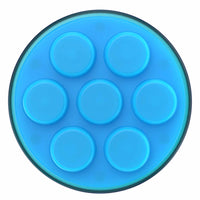 PopSockets PopGrip Fidget Popper - Electric Blue-New PopGrip and PopTop designs allow for easy swapability