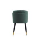 Manhattan Comfort Zephyr 21.65" Modern Velvet Upholstered Dining Chair - Hunter Green-Delivered to you Fully Assembled! No Assembly Required