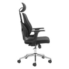 Zuo Genric Office Chair - Black-Dimensions: 28.3" L x 28.3" W x 54.7" H