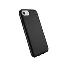 Speck Presidio Case for iPhone 8, Black (103107-1050)-10-foot drop tested with the IMPACTIUM™ Shock Barrier - Ridges of IMPACTIUM rubber on the inside perimeter of this Presidio case compress on impact to absorb and disperse shock. This case is tested to protect your phone against damage from drops up to 10 feet.