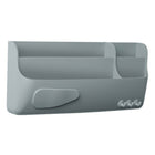 MasterVision Magnetic Storage Holder for Whiteboards - 4 Compartments - Grey-Magnetic storage holder with 4 compartments to store whiteboard essentials