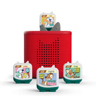 tonies Clever tonies: The Letter Carriers 4-Piece Set-Discover an ever-growing library of screen-free fun facts, fascinating subjects, and engaging learning experiences that spark curiosity, build confidence, and inspire lifelong discovery - without any screens or distractions.