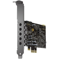 Creative Labs 70SB187000000 Sound Blaster Audigy FX PCIe v2 Sound Card - Black-The 24-bit / 192 kHz playback delivers high-fidelity audio with a 120 dB signal-to-noise ratio (SNR)