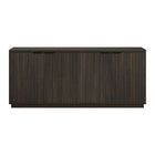 Hudson&Canal Mansfield 68"W Buffet Table - Alder Brown-A modern contemporary design for your dining room, kitchen, or den