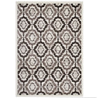 Modway Kalinda Rustic Vintage Moroccan Trellis Area Rug - 5 ft W x 8 ft L - Brown Beige/Ivory-Vintage Moroccan Trellis Area Rug