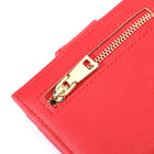 Champs Iconic Snap Cardholder - Red-9 credit card slots