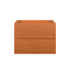 Modway Scenic 30" Wall-Mount Bathroom Vanity Cabinet - Cherry/Walnut-7