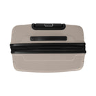 Swiss Mobility Rhodes 2-Piece Hardside Luggage set - Latte-Lined interior with dividing panel, practical pocket and tightening straps to keep content organized and in place