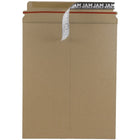 JAM Paper Photo Mailer Stiff Envelopes with Self Adhesive Closure, 9.75 x 12.25, Brown Kraft Recycled, 12 Pack-Brown Kraft Cardstock Mailer