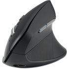 Kensington Pro Fit Ergo MY630 EQ Rechargeable Mouse - Black-Full-size vertical design supports all-day comfort and productivity