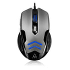 Adesso iMouse X1 RGB Gaming Mouse - Wired USB - Black-Durable wired connection ensures lag-free input