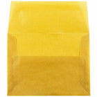 JAM Paper A2 Translucent Vellum Invitation Envelopes - 4.375" x 5.75" - Gold - 25 Pack (PACV617)-Quantity: 25 envelopes per pack