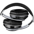 Adesso Xtream P500 Bluetooth Stereo Headphones with Mic - Foldable - Noise Reduction - Black-High-Quality 40mm Drivers deliver rich stereo sound with deep bass and crisp treble
