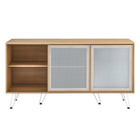 Modway Nomad 59" Sideboard - Oak-Non-Marking Rubber Pads