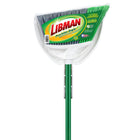 Libman Precision Angle Broom with Dust Pan-Flagged, split-tip fibers collect fine dirt and dust