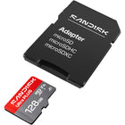 Sandisk 128GB Ultra PLUS MicroSD UHS-I Card-UHS-I interface for compatibility with supported host devices