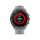 Garmin Approach S70 - Black Ceramic Bezel with Grey Silicone Band-Enhanced golf course maps allow you to see intricate details with the ability to pan and zoom for narrowing in on your target distance