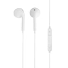 Evry Wired Earbuds with USB-C Adapter - White-Volume control with the inline remote 