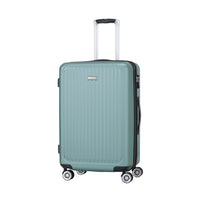 Samsonite Way-Lite 26'5" Hardside Check-in Luggage - Spinner - Medium - Dawn green-Dual Spinner wheels make it easy to navigate narrow airplane aisles as well as over a variety of surfaces