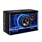 Edifier QD35 Tabletop Bluetooth Splendid Light Effect Speaker - Black-The USB-A port and the AUX jack on the rear panel support high-resolution audio signals. With the enhancement of LDAC technology, you can also stream high-quality music with a 96kHz sampling rate to this speaker via Bluetooth