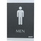 Headline Sign Century Series ADA Signs, Men/Women Combo Pack-Durable plastic material with adhesive backing for easy application