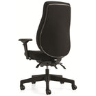 Staples Newdale High Back Heavy Duty Multi-Tilter Office Chair - Fusion Carbon Fabric - Black-Tension adjustment allows you to rock comfortably, without heavy pushing, reducing muscle fatigue