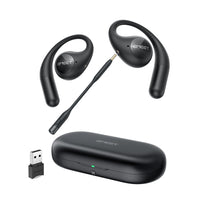EMEET AirFlow Wireless Bluetooth Open-Ear Headphones with Noise Canceling Mic-Comfortable open-ear design