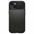 Spigen Slim Armor Mag Case for iPhone 13 - Gunmetal-Full access to all ports and openings.
