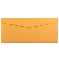 JAM Paper #12 Business Commercial Envelopes - 4.75 x 11 - Brown Kraft - 200 Pack-Manilla brown kraft
