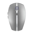 Cherry GENTIX BT Wireless Bluetooth Ergonomic Optical Mouse - Silver-Two-level adjustable resolution (1,000/2,000 dpi)