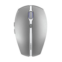 Cherry GENTIX BT Wireless Bluetooth Ergonomic Optical Mouse - Silver-Two-level adjustable resolution (1,000/2,000 dpi)