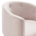 Modway Savour Tufted Performance Velvet Accent Chair - Pink-7
