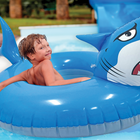 Danaplay Inflatable Shark Ring-Durable Construction: Made with strong, high-quality materials to withstand active play