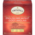 Twinings of London English Breakfast Enveloped Tea Bag - 50 Pack-Black Tea - Full-body strength